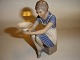 Dahl Jensen Figurine, Woman making ceramics
