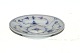 RC Blue Fluted Plain, Egg cup dish. Produced 1898-1923
