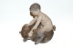Kongelig Figur af Pan (faun) med Bjørn.