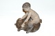 Royal Copenhagen, Faun with bear.