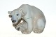 Bing & Grondahl Figure, polar bear sitting
Form: Dahl-Jensen
Dek. No. 1629 
(KGL No. 4099)
SOLD