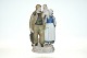 Large Bing & Grondahl Figure, fisher families.
Dek. No. 2025